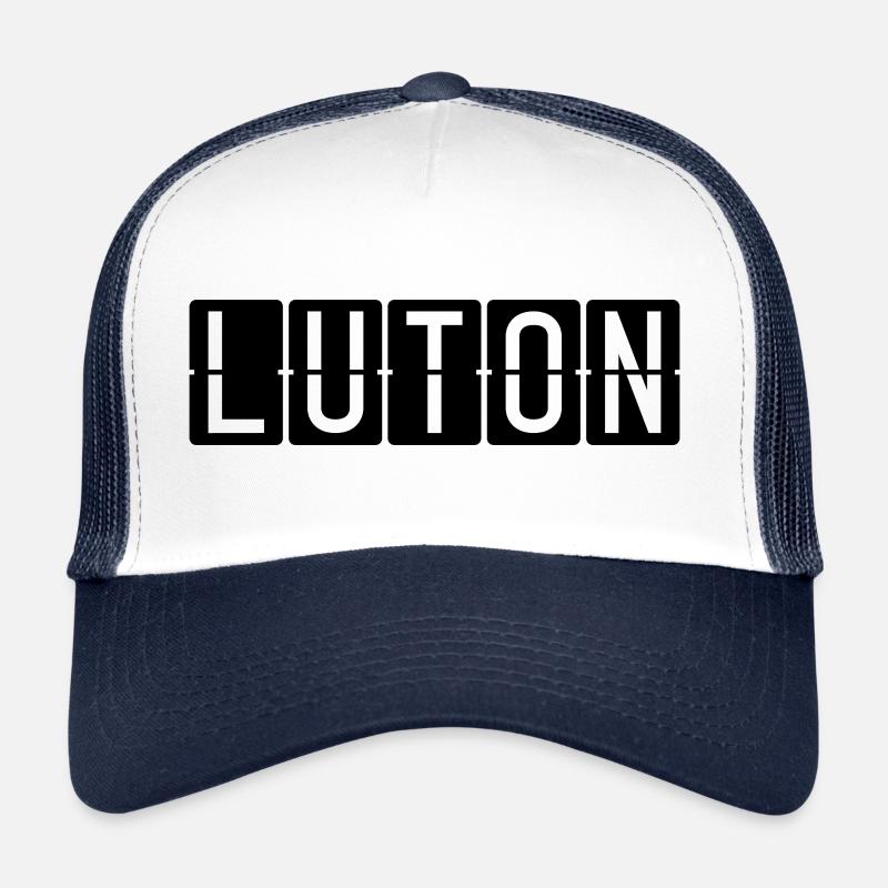 Luton Airport Sign Trucker Cap