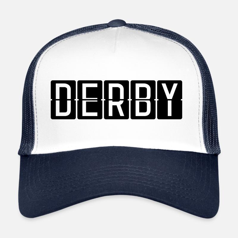 Panneau de l’aéroport de Derby Casquette trucker 
