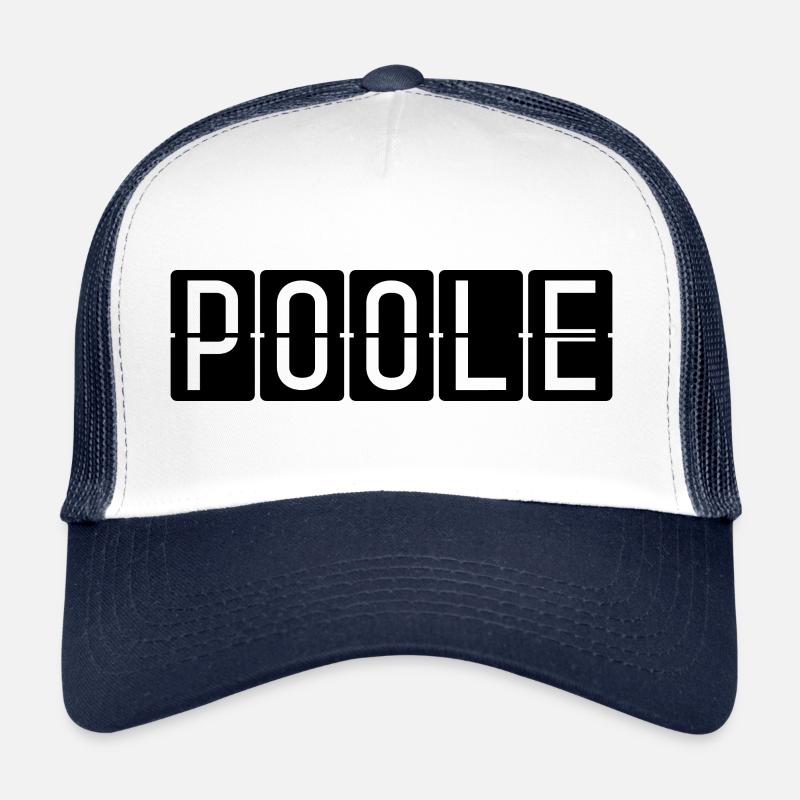 Poole Flughafentafel Trucker Cap