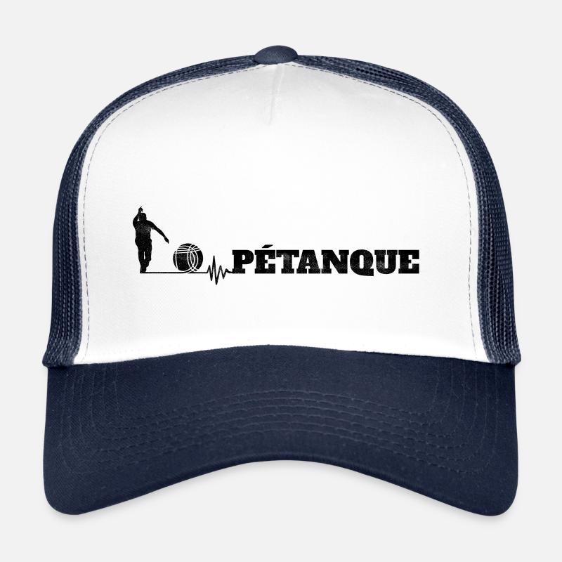 Pétanque - Lustiger Schriftzug Trucker Cap