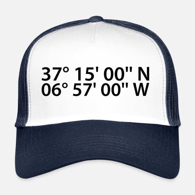 Coordonnées de Huelva Casquette trucker 