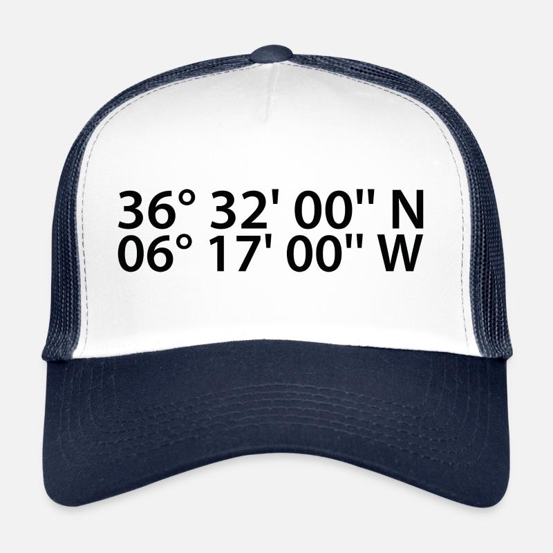 Coordonnées de Cadix Casquette trucker 