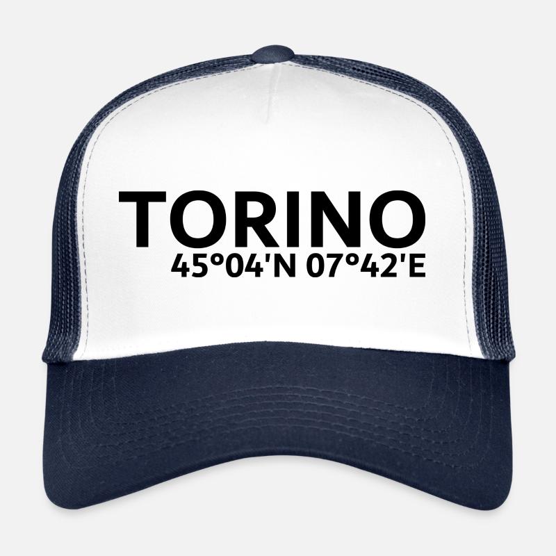Coordonnées de Turin Casquette trucker 