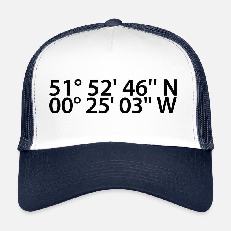 Luton Koordinaten Trucker Cap