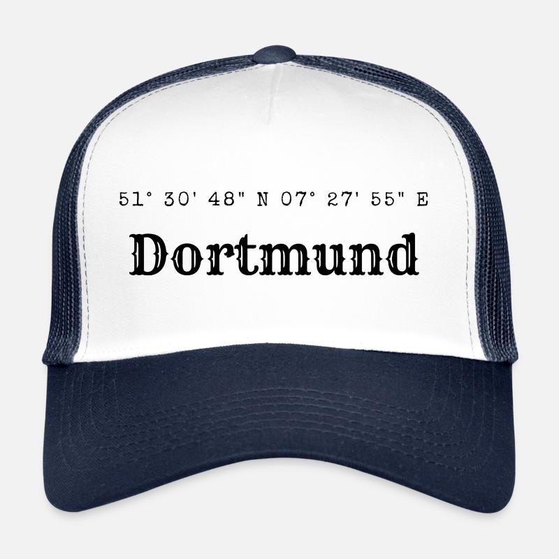 les coordonnées de Dortmund Casquette trucker 