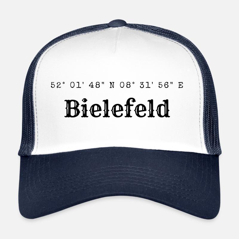 Bielefeld coordinates Trucker Cap