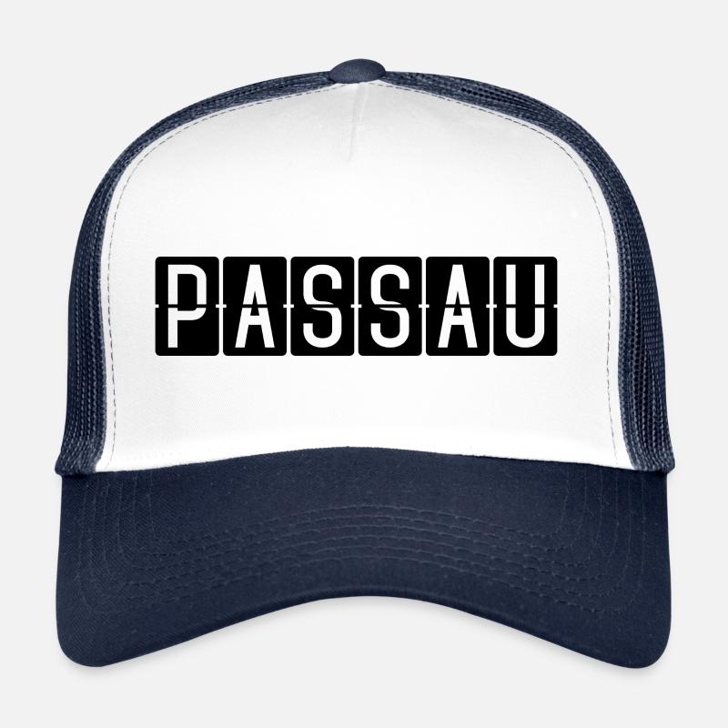 Panneau de l’aéroport de Passau Casquette trucker 