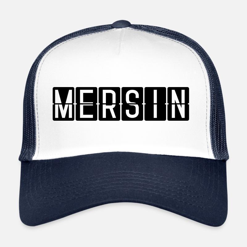 Mersin Airport Map Trucker Cap