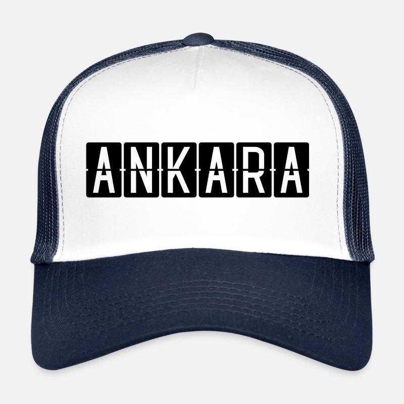 Panneau de l’aéroport d’Ankara Casquette trucker 