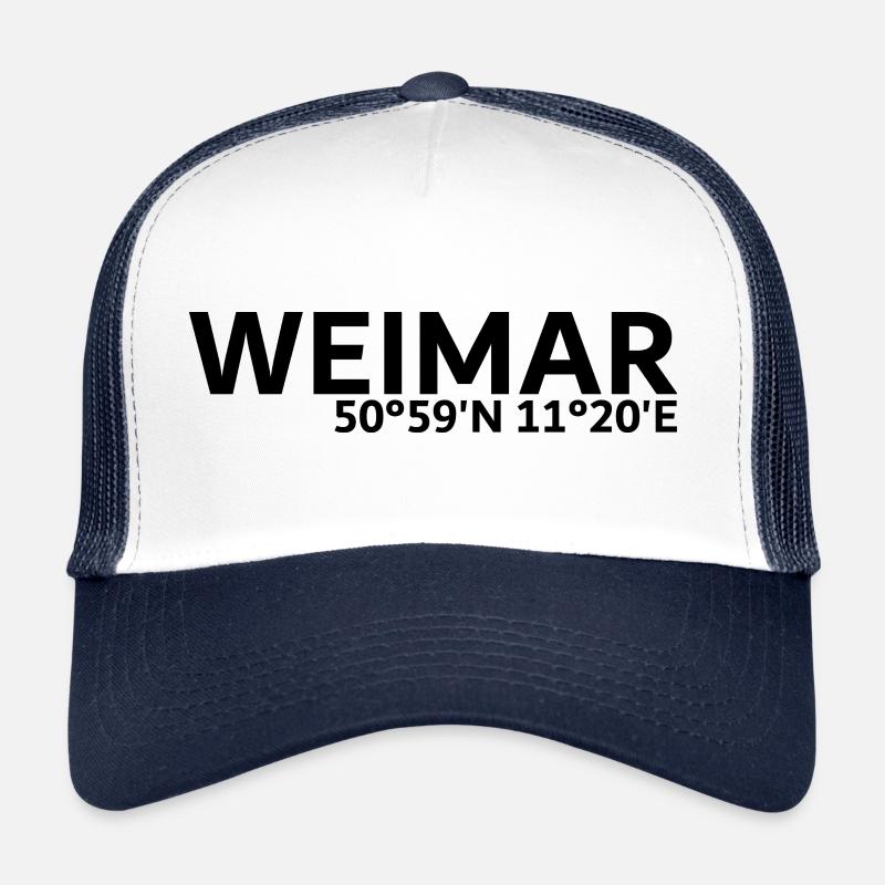 Weimar coordinates Trucker Cap