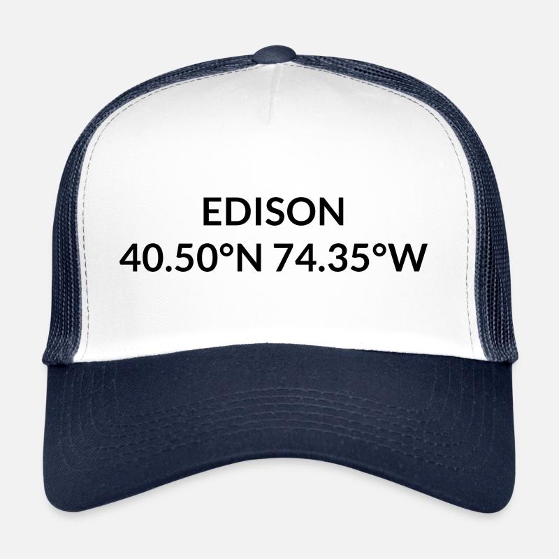 Edison, New Jersey, États-Unis Coordonnées Casquette trucker 