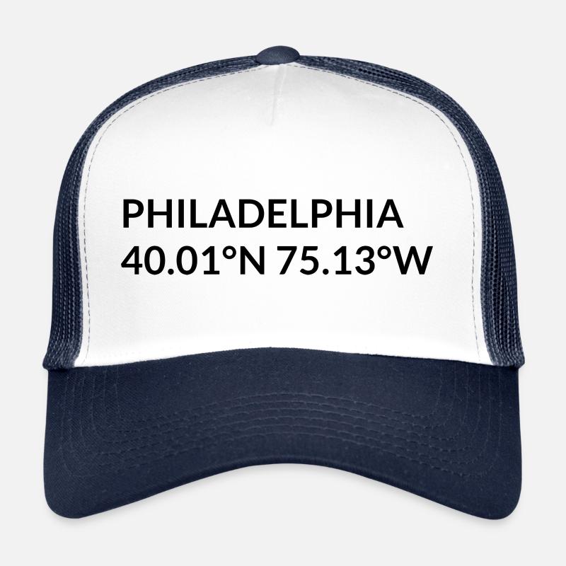 Philadelphie, Pennsylvanie, États-Unis Coordonnées Casquette trucker 