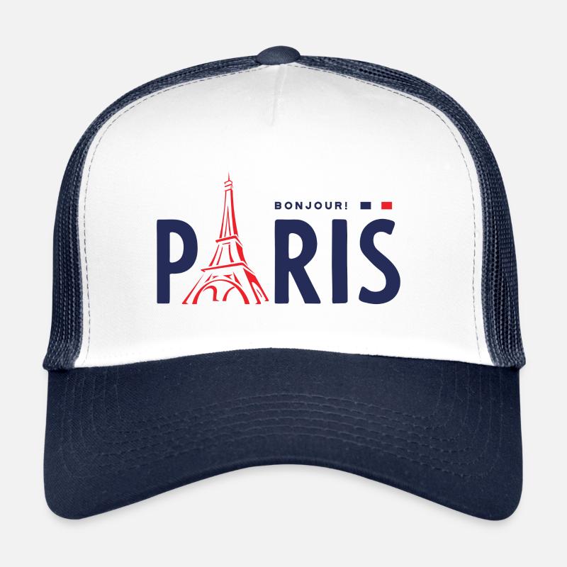 Paris eiffel tower Trucker Cap