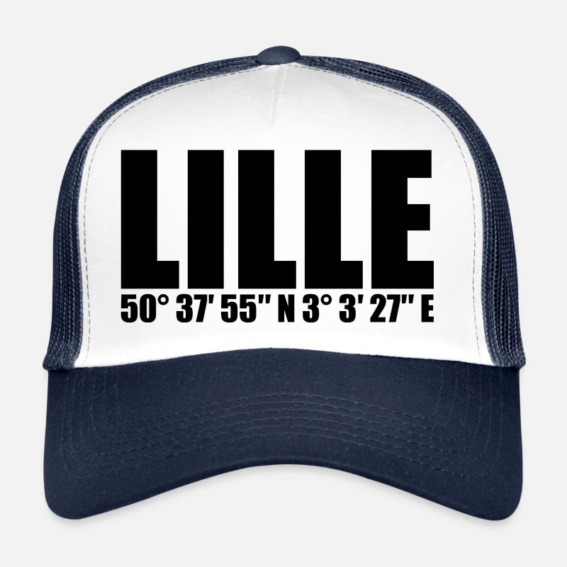 Coordonnées de Lille Casquette trucker 