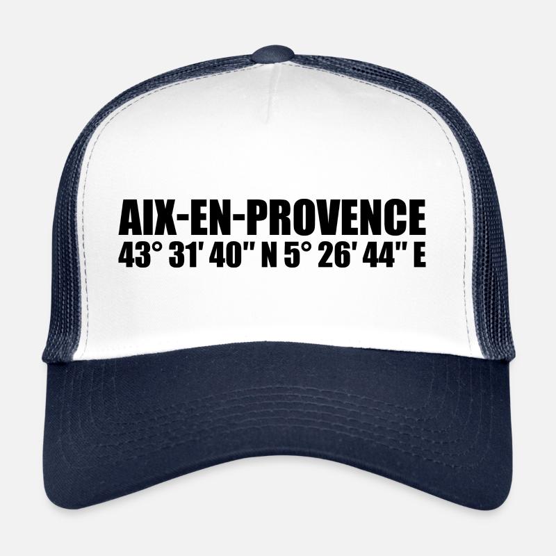 Aix-en-Provence coordinates Trucker Cap
