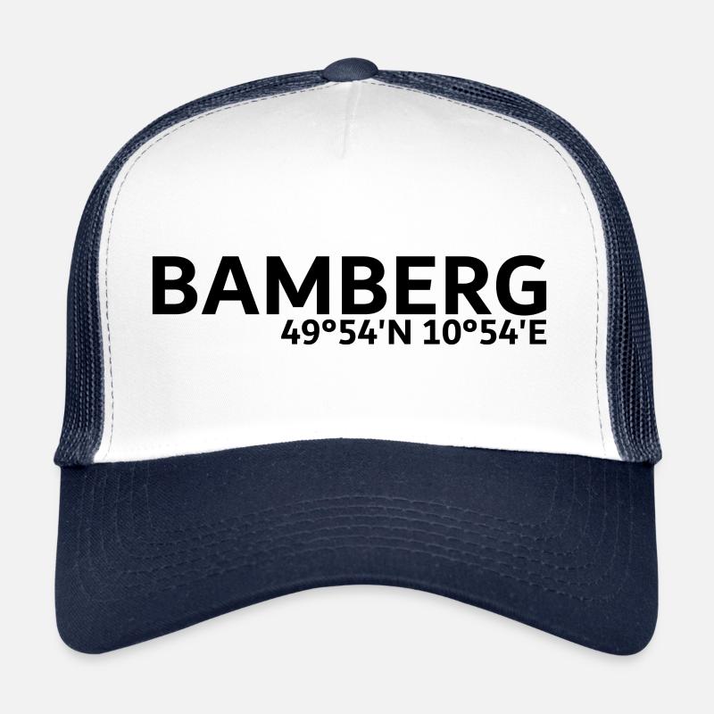 Bamberg coordinates Trucker Cap