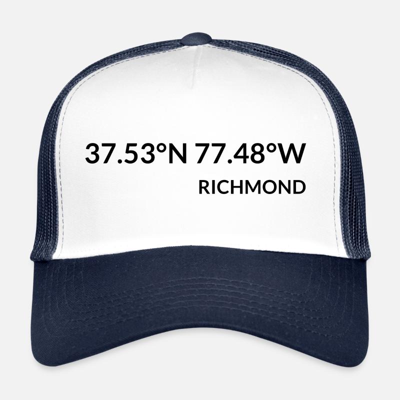 Coordonnées Richmond, Virginie, États-Unis Casquette trucker 