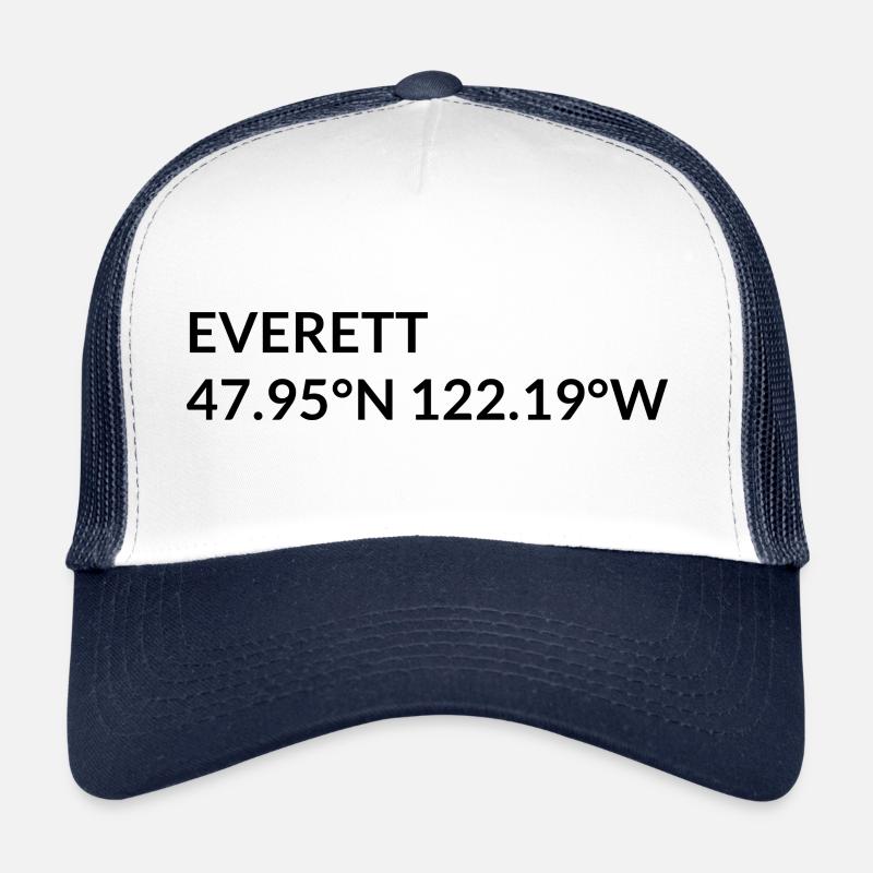 Everett, Washington, États-Unis, Coordonnées Casquette trucker 