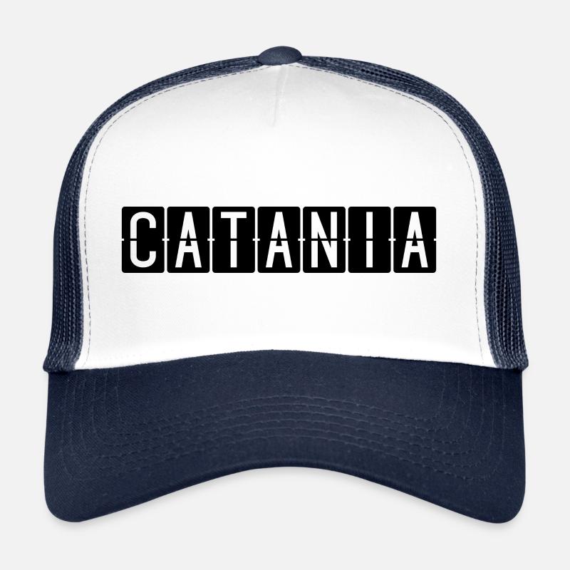 Panneau de l’aéroport de Catane Casquette trucker 