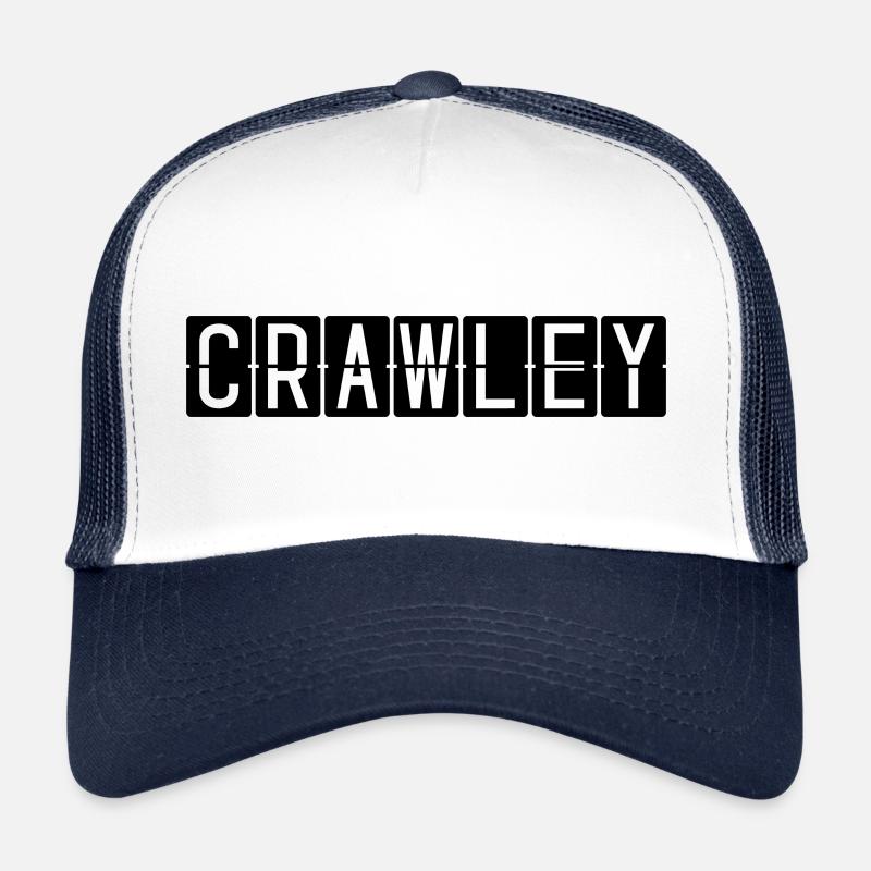 Crawley Flughafentafel Trucker Cap