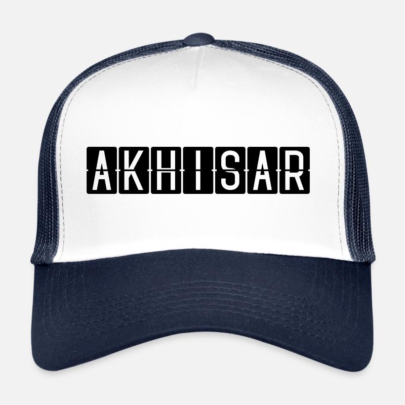 Panneau de l’aéroport d’Akhisar Casquette trucker 