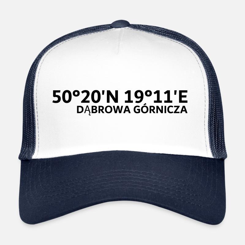 Coordonnées de Dąbrowa Górnicza Casquette trucker 