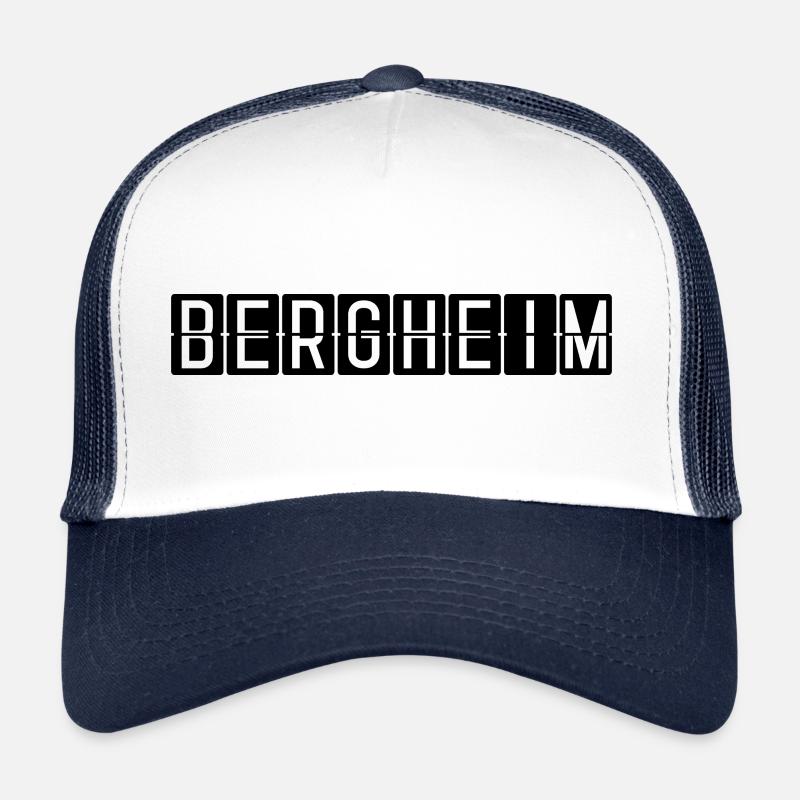 Panneau de l’aéroport de Bergheim Casquette trucker 