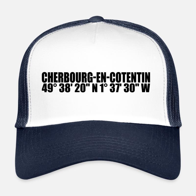 Coordonnées de Cherbourg-en-Cotentin Casquette trucker 