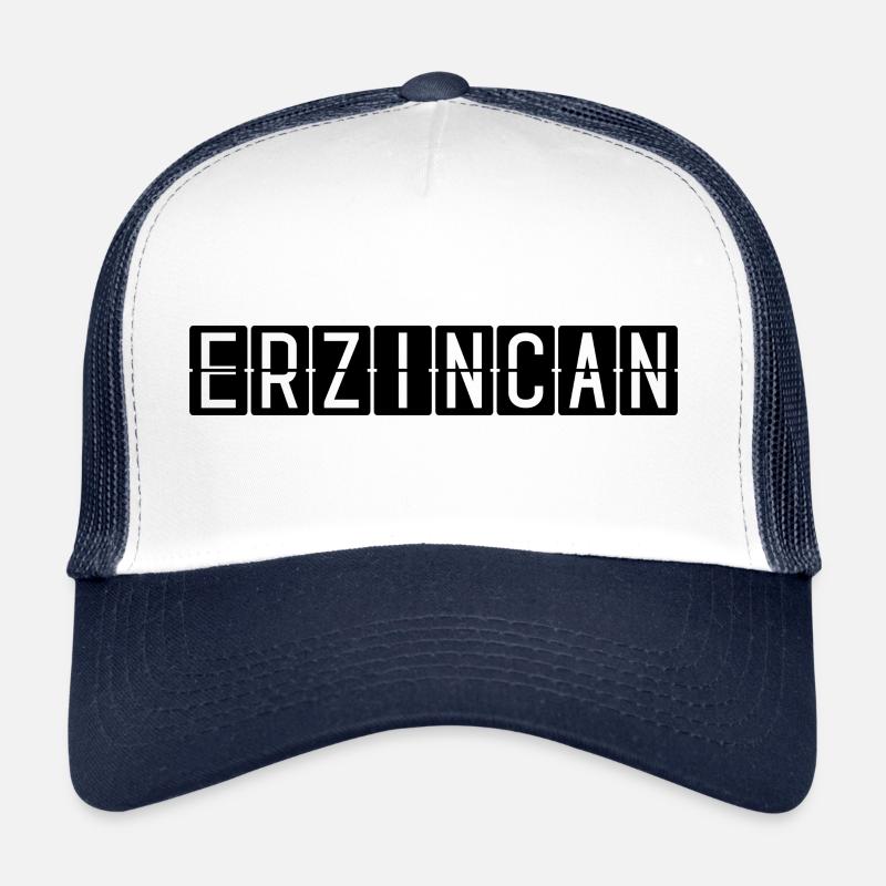 Panneau de l’aéroport d’Erzincan Casquette trucker 