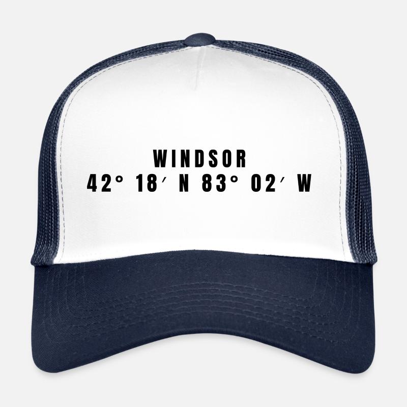 Coordonnées Windsor, Canada Casquette trucker 