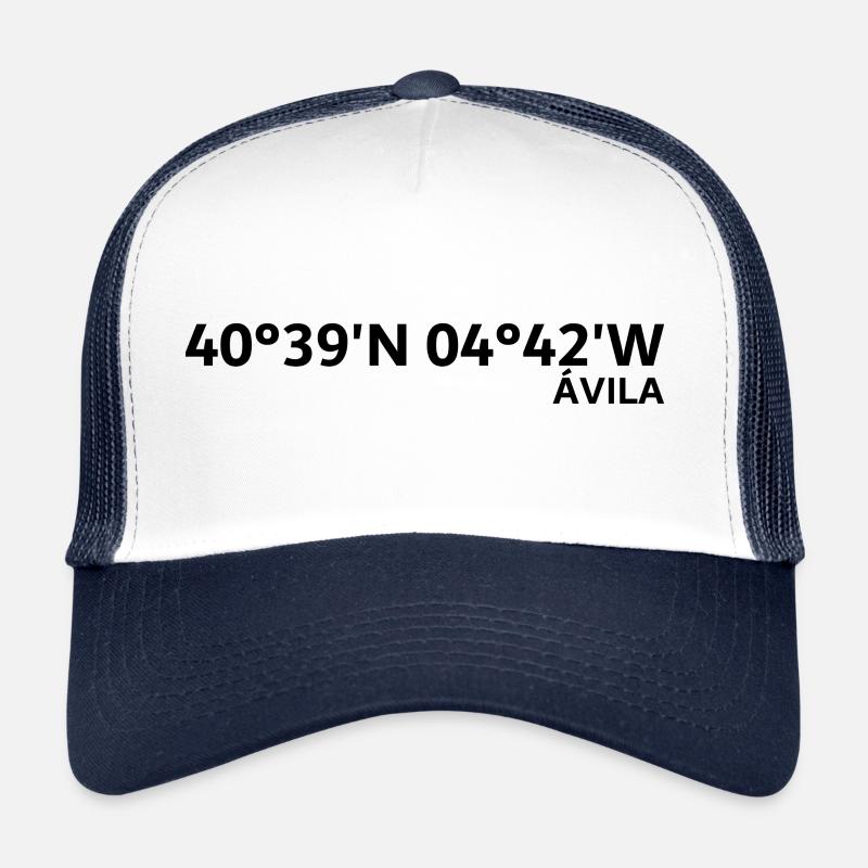 Coordonnées d’Ávila Casquette trucker 