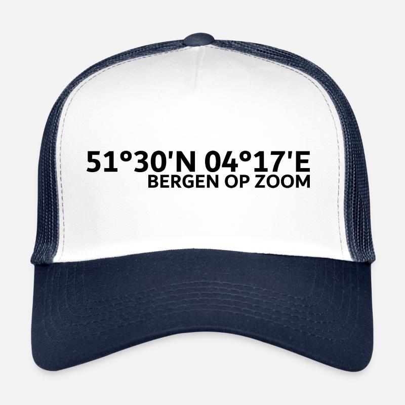 Bergen op Zoom coordinates Trucker Cap