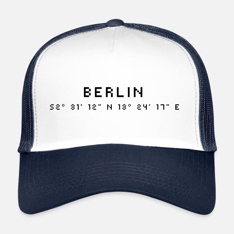 Coordonnées de Berlin Casquette trucker 