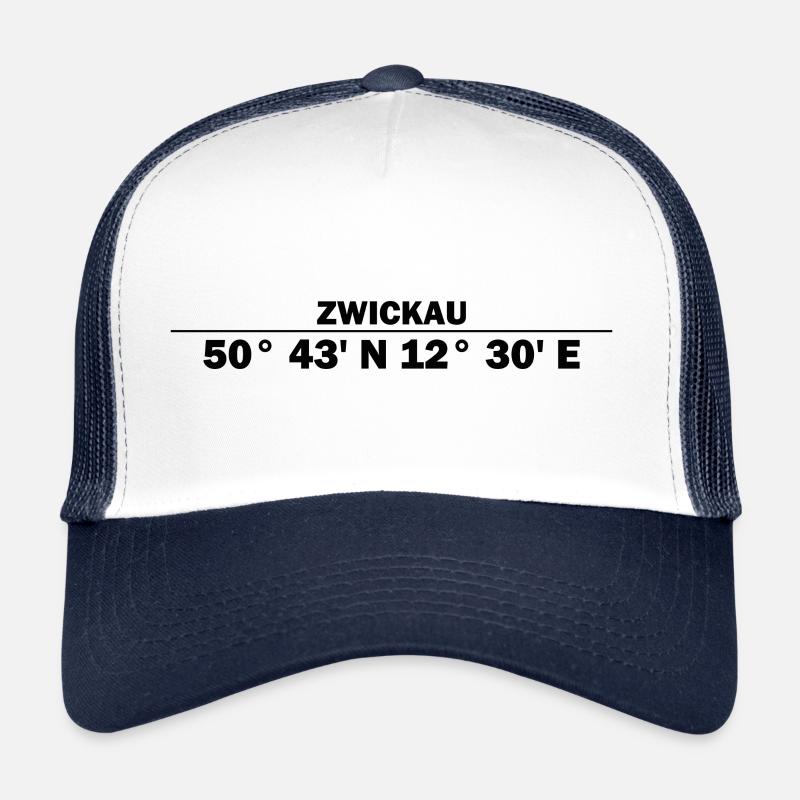 Coordonnées de Zwickau Casquette trucker 