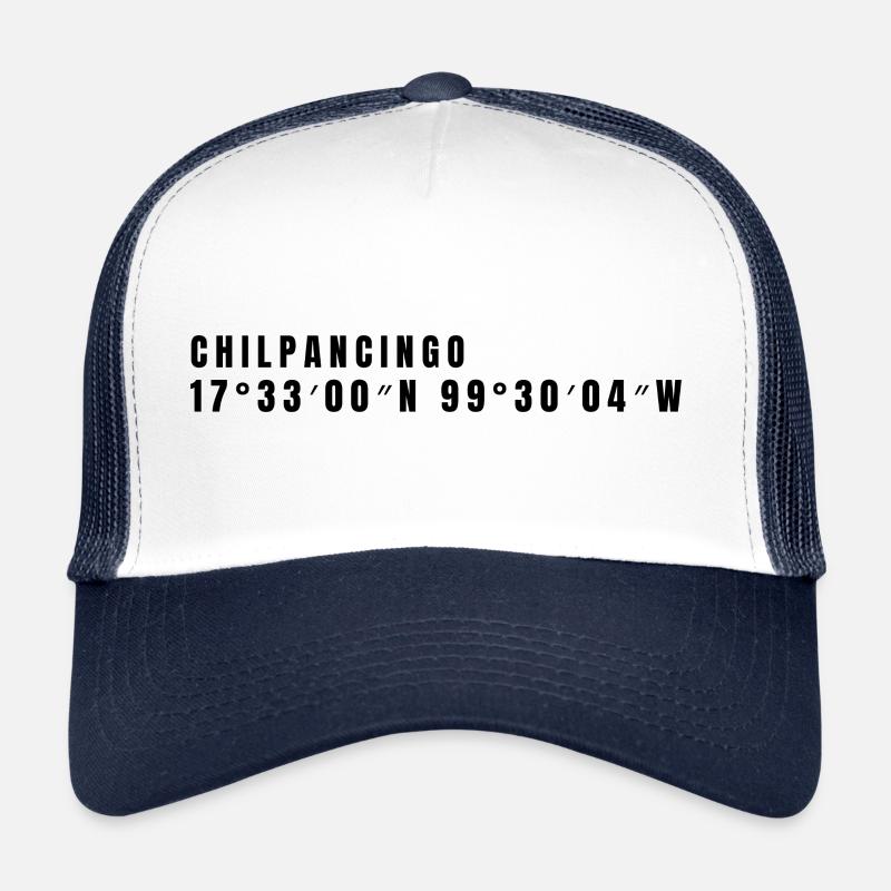 Coordonnées de Guerrero Mexico Casquette trucker 