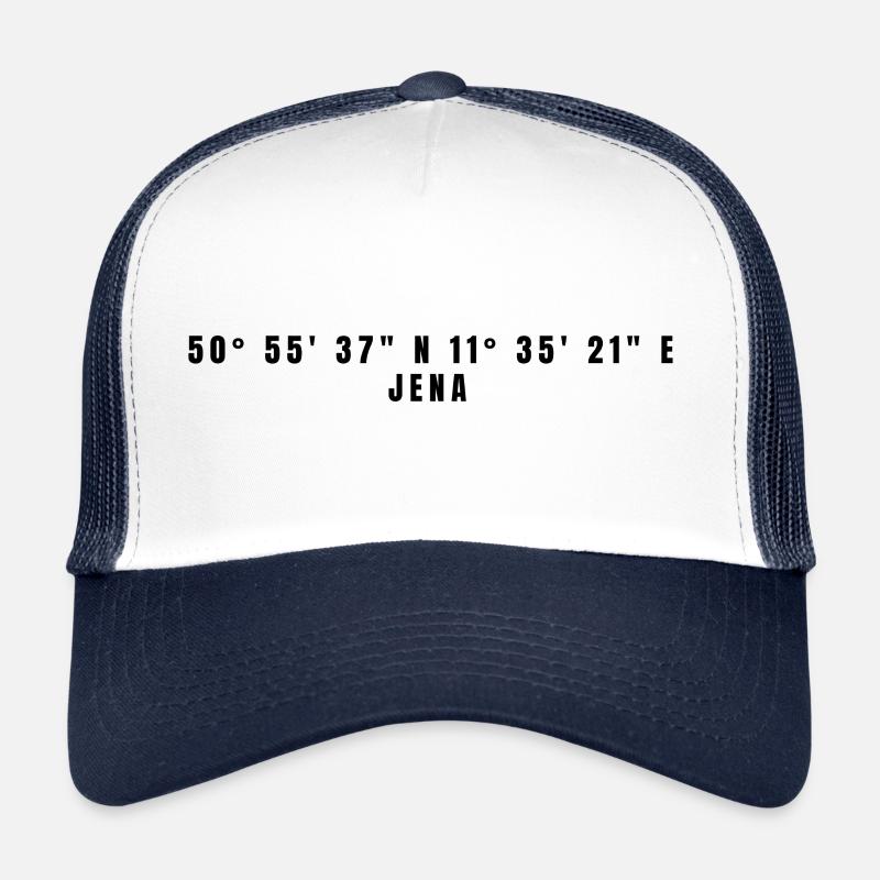 Iéna, Thuringe Coordonnées Casquette trucker 