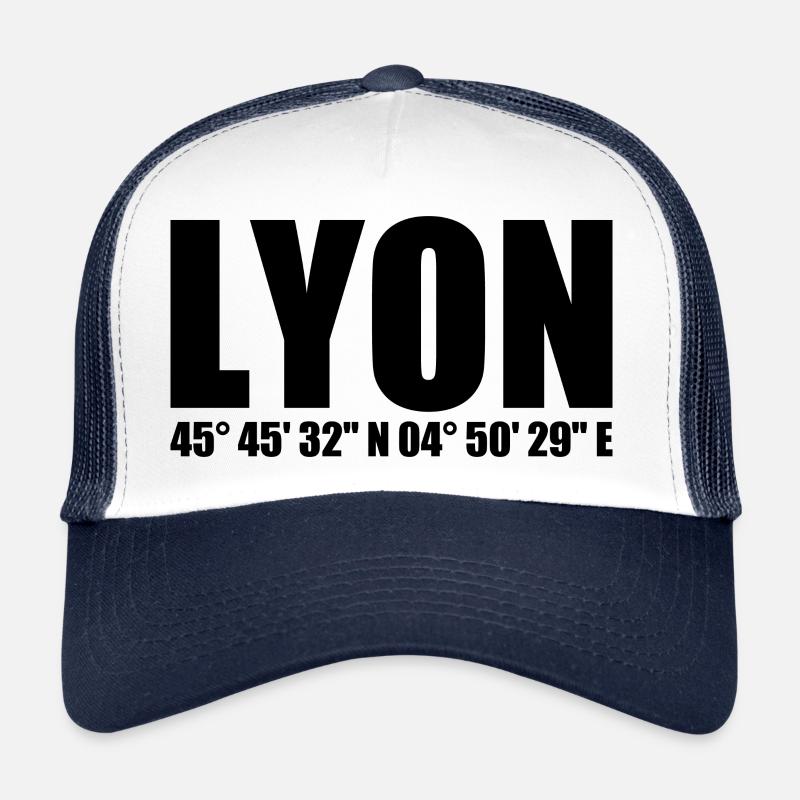 Lyon coordinates Trucker Cap