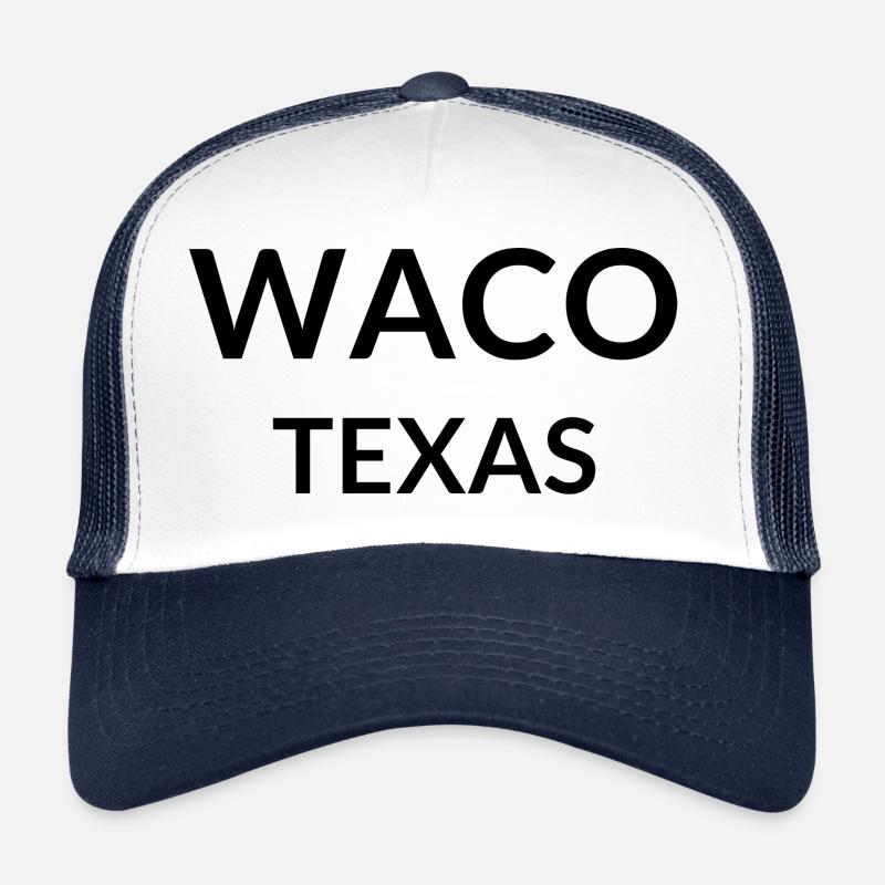 Waco Texas USA Trucker Cap