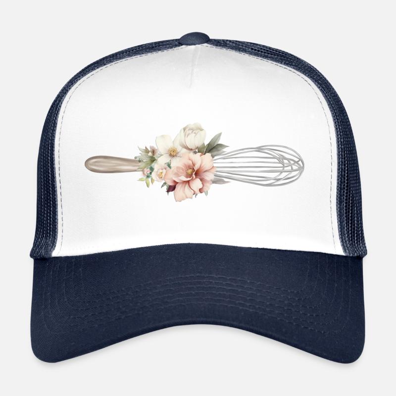 Fouet & fleurs, personnalisables Casquette trucker 