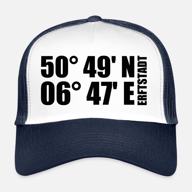 Coordonnées d’Erftstadt Casquette trucker 