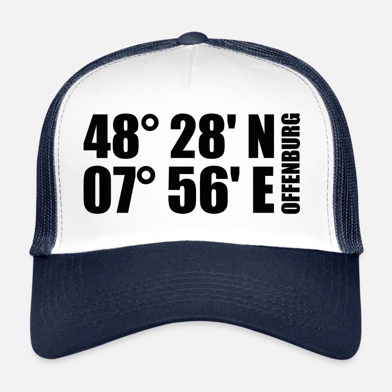Coordonnées d’Offenburg Casquette trucker 