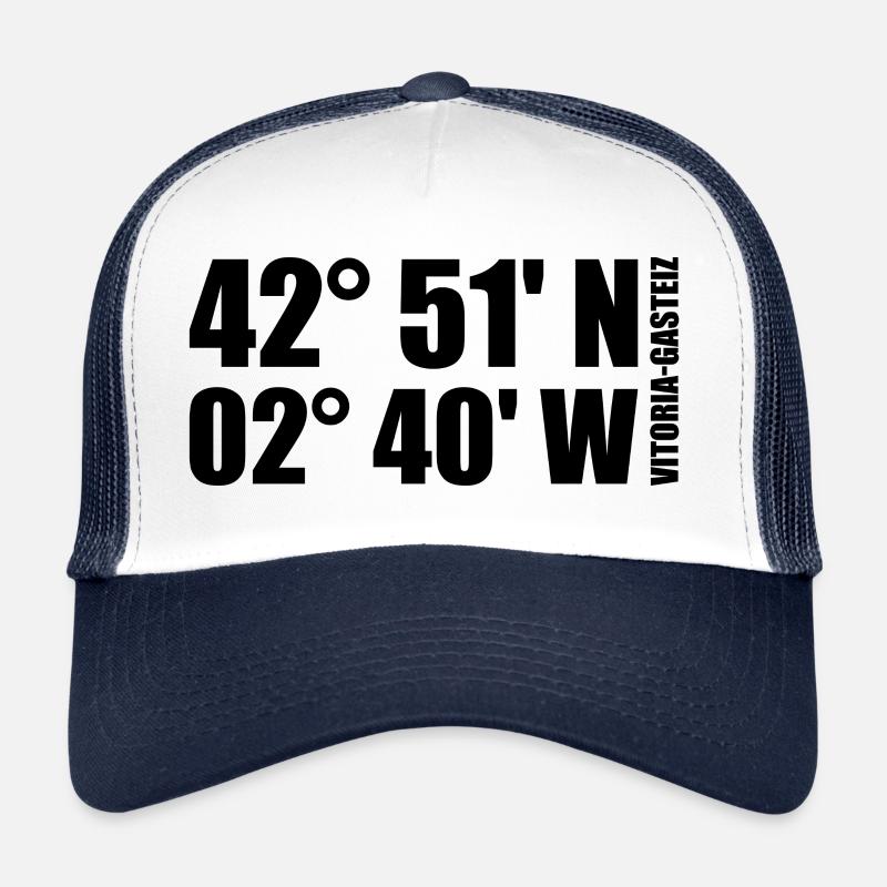 Coordonnées Vitoria-Gasteiz Casquette trucker 