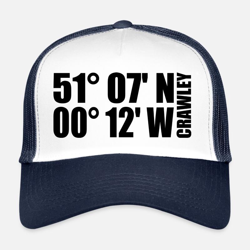 Coordonnées de Crawley Casquette trucker 