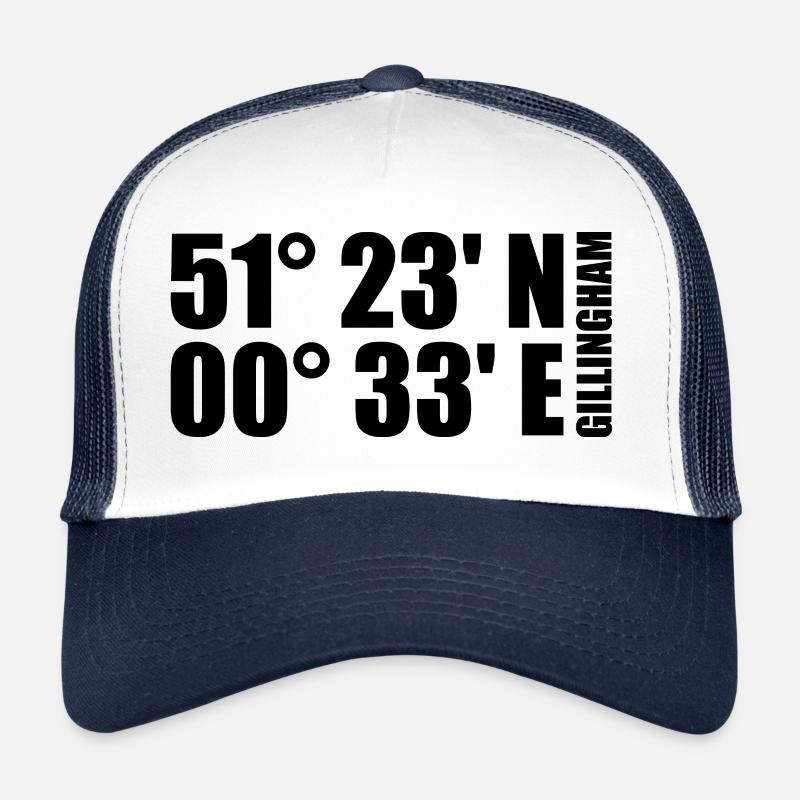 Gillingham Koordinaten Trucker Cap