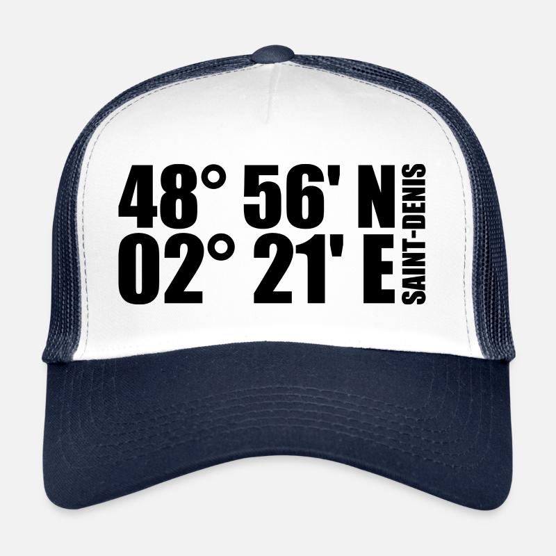 Saint-Denis coordinates Trucker Cap