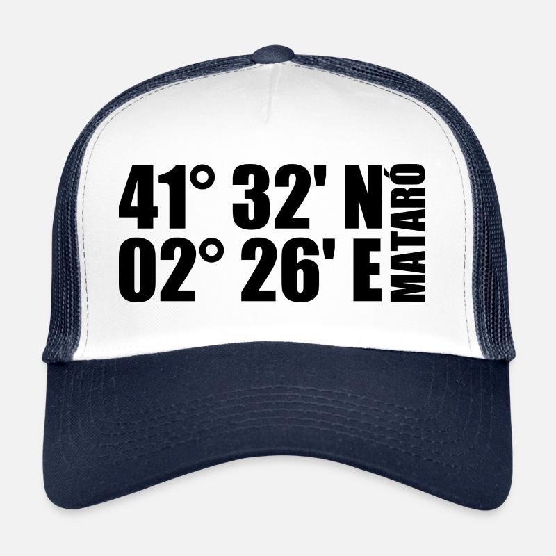 Coordonnées mataró Casquette trucker 
