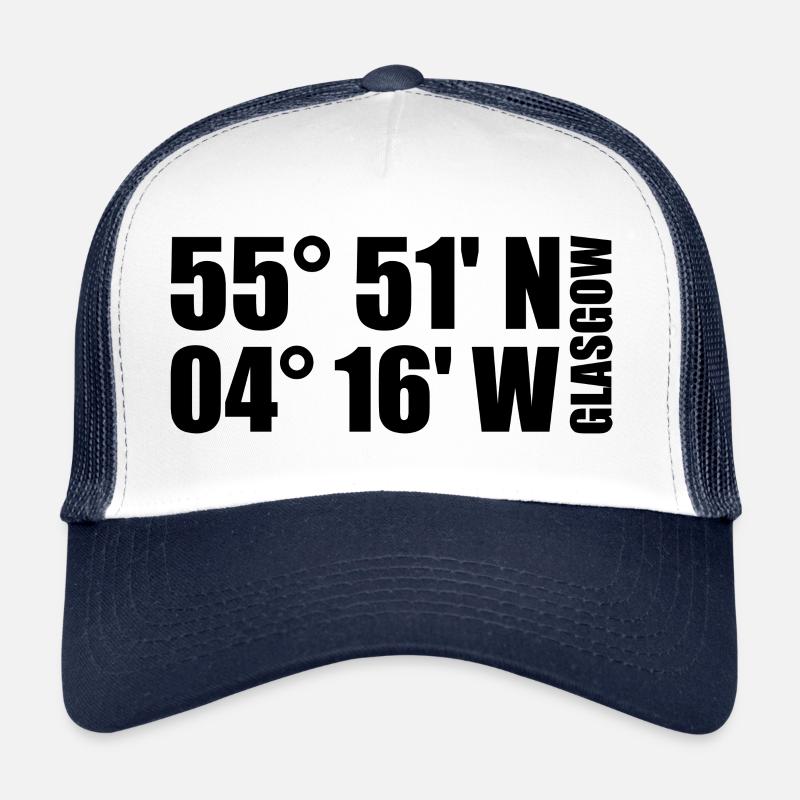 Coordonnées de Glasgow Casquette trucker 