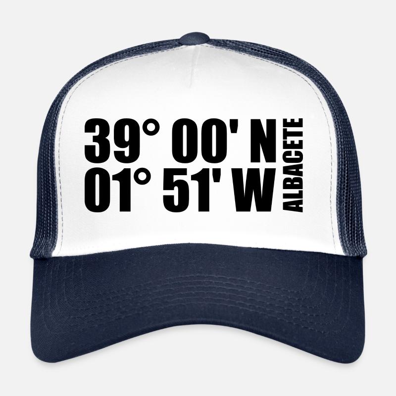 Coordonnées Albacete Casquette trucker 