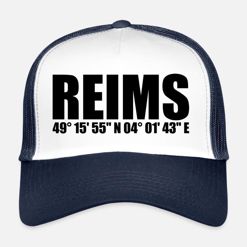 Reims Koordinaten Trucker Cap