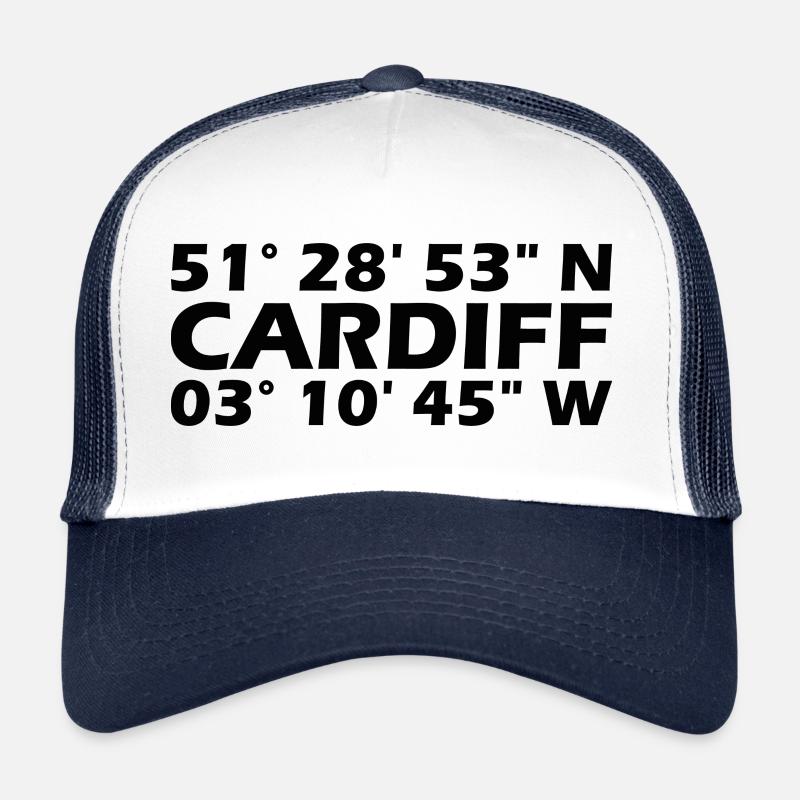Coordonnées de Cardiff Casquette trucker 